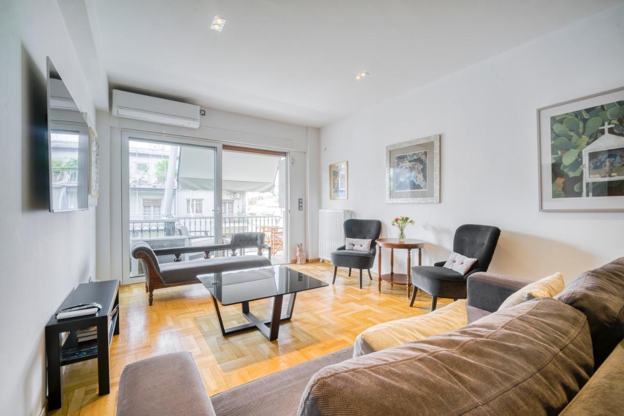 Bright Spacious Luxury Apartment In Prime Central Athene Buitenkant foto